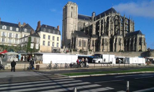 Place des Jacobins, Cathédrale Saint Julien, LE MANS