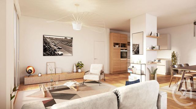 Appartement F2 à vendre - 2 pièces - 43.44 m2 - LE MANS - 72 - PAYS-DE-LOIRE - Century 21 Harmony
